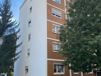 Ansicht mit Kellerzugang