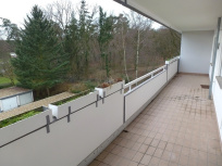 Balkon in südlicher Ausrichtung