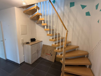 Treppe zum Studio